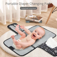 INSULAR Three layers Baby Changing Mat Portable Foldable Washable Waterproof Mattress Changing Pad Mats Reusable Travel Diaper