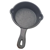 H7EA Frying Pans Steak Pots Non Stick Cast Iron Material Kitchen Wok Pans with Handle General Pans for Home Kitchen Cooking