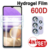 4 IN 1 Hydrogel Film For Samsung Galaxy A32 5G 4G Samsumg For Samsung A32 A 32 5 G Soft Water Gel Screen Protectors Camera Glass