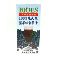 《花木馬》囍瑞 100%純天然藍莓綜合果汁 藍莓果汁 1000毫升