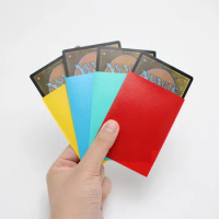 100PCS 66*91mm Penny Color Matte Katana Trading Card Sleeve Holder TCG Cards Protector for MTG Yugioh Card Sleeves