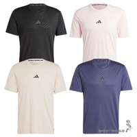 Adidas 短袖上衣 男裝 排汗 黑/粉/卡其/藏青【運動世界】IN5622/IX9092/IX9094/JH3652
