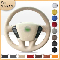 Custom Car Steering Braid Wheel Cover for Infiniti FX FX35 FX45 2003-2007 Nissan 350Z 2003-2006 Auto