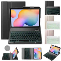 Light Backlit Keyboard Case for Lenovo Tab P11 TB-J606F Tablet Leather Cover Bluetooth Keyboard for Lenovo Tab P11 Pro 11.5 inch