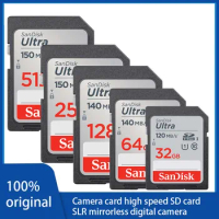 SanDisk Extreme Express SD Card Max 150MB/s Flash Card 32GB 64G 128GB 256GB 512GBSDXC SDHC Memory 256GB SD Camera Micro SD Card