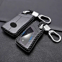 1x ABS Car Key Case Cover Shell Keychainfor Lexus UX200 LS500 LS500H LC500 LC500h ES300h ES350 4 Buttons Smart Key