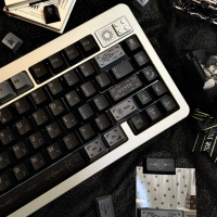 Keycap Huyền Bí 140 Phím Chiều Cao Cherry Profile PBT Wooting Aula F75 Keycap Cơ Khí In Thăng Hoa Hì