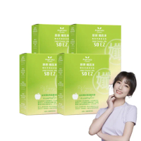 【Angel LaLa 天使娜拉】膠原孅窈凍x4盒(10條/盒/青蘋果多酚/白腎豆/甲殼素/賴雅妍)