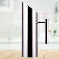 1.5L สแตนเลสสตีลตรง Tie หม้อขนาดใหญ่ความจุ ICE GUARD Jar คอนเทนเนอร์แบบพกพา CreativeประณีตReusable B