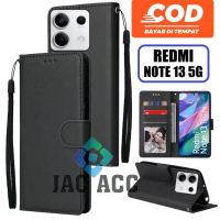 DOMPET HP PREMIUM UNTUK XIAOMI REDMI NOTE 13 5G LEATHER FLIP CASE PREMIUM UNTUK XIAOMI REDMI NOTE 13