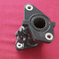 Intake manifold pipe inlet pipa leher manipol leher angsa Megapro new  FI Verza