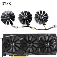 New For ASUS GeForce RTX2060 2060S 2070 ROG STRIX OC Graphics Card Replacement Fan T129215SH T129215SL