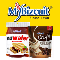 SKM Munchys/My Bizcuit Nuwafer Hazelnut/Speculaas Wafer 130g / Crispi Choco Wafer 180g MYB-SP04 MYB-