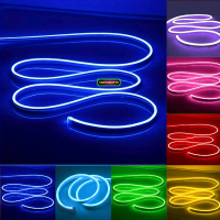 Lampu Motif Detak jantung Led Neon Flex 220V 1-5Meter sudah termasuk soket, Variasi Kamar Pelapon #A