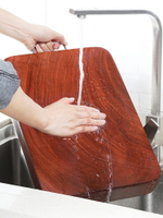 正宗鐵木菜板抗菌防霉家用砧板實木切菜板廚房案板粘板整木刀占板