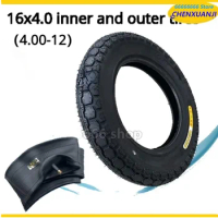 16x4.0 Thickened Tires, Suitable for Replacing Inner and Outer Tires on Electric Scooters Electric Tricycles