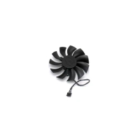 86mm/3.38in 4Pin 12V 0.55A Cooler Fan PLA09215B12H VGA Fan Graphics Card Cooling Fan for EVGA 1080 Ti 11GB Cooler
