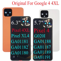 original For Google Pixel 4 Battery Cover Door Back Housing Rear Case For Google Pixel 4XL Back Battery Door With Camera Lens