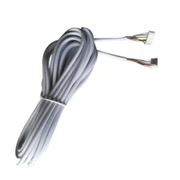 Door cable 5M 6 wire cable for video intercom Color Video Door Phone doorbell wired Intercom connection cable