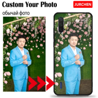 Custom Photo Name Case For Samsung Galaxy S20 S21 Plus Ultra A51 A71 A02 A12 A22 A23 A32 A52 A72 A82 A42 F62 M31S M12 5G Cover