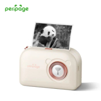 PeriPage A3X Mini Photo Sticker Printer 203dpi BT Wireless Mobile Thermal Printer Receipt Label Maker Support 77mm/56mm Width