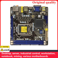 Used For ASROCK H61M-ITX ITX MINI Motherboards LGA 1155 DDR3 16GB For Intel H61 Desktop Mainboard SATA II USB2.0
