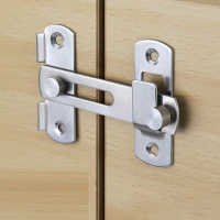 90 180 Darjah Pintu Kabinet Togol Tingkap Cangkuk Kunci Gudang Buckle Pintu Bolt Pintu Kunci Pintu