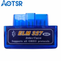 169 Super MINI ELM327 Bluetooth OBD2 Wireless ELM 327 Multi-Language Works ON Android/PC INI ELM327 HHOBD HH OBD Bluetooth OBD2