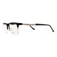 【POLICE】義大利經典霧面半框造型光學眼鏡(霧面黑 POV1770-9GUM)
