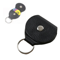 1 PCS Guitar Pick Bag (Bag Only, Not Included Guitar Guitar Bag !!) Leather Pick Picks Chain A5P1