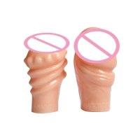 Silicone Reusable Condom Penis Glans Sleeve Extender Time Delay Condoms Sex Product For Couple