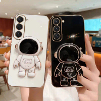 Casing SamSung S21 FE / S23 / S22 / S21 Plus / S22 Plus, reka bentuk angkasawan, pendirian telefon,
