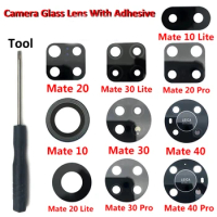 2Pcs, NEW Rear Back Camera Glass Lens Cover For Huawei Mate 9 30 40 Pro 10 20 Lite 20x With Glue Adhesive Replacement +Tool