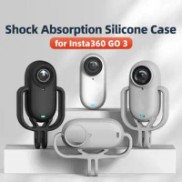 Action Camera Protective Case Sports Camera Anti-Collision Silicone Case Camera Protection Compatible For Insta 360 GO 3
