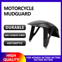 Front Mudguard for Honda NC700X NC700S NC750X NC750S Hornet Motorcycle Front Mudguard Mudguard Guard ABS Carbon Fiber Mudguard