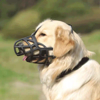 Rọ mõm chó CICI chống cắn, chống sủa, chống ăn bậy cho chó lớn, rọ mõm cho chó Golden Retriever, rọ 