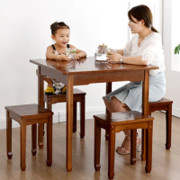 Portable Modern Dining Table Decor Waterproof Wood Space Savers Dining Table Neat Free Shipping Mesa Comedor Household Products