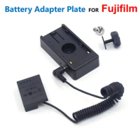 NP F970 F960 F750 F550 Mount Plate Power Supply To NP-W126 Fake Battery Adapter CP-W126 For Fujifilm X-T200 X-T30 X-M1 X-T2 X-T3