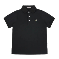 【Crocodile Junior 小鱷魚童裝】『小鱷魚童裝』素面刺繡LOGO POLO衫(產品編號 : U67103-09 大碼款)