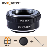 K&amp;F Concept adapter M42-E Lens Adapter for M42 Screw to Sony E Mount NEX a1 ZV-E10 FX30 A7R2 A7S3 A7M4 A92 a5000 a6000 a6700