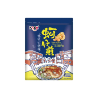 【KAKA】海洋燒 210g 夜市蚵仔煎風味脆片 烤蝦+烤蚵 2包組(團購美食/餅乾/洋芋片/醬烤/蝦餅)