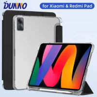 For Redmi Pad 10.61" Case for Redmi Pad SE 11" Flip Stand PU Protective Cover for Mi Pad 5 &amp; 5 Pro Mi Pad 6 &amp; 6 Pro 11 inch Case