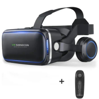 VR Shinecon 6.0 VR Virtual Reality Glasses 3D VR Glasses Goggles Headset Helmet For Smartphone Smart Phone Binoculars Video Game