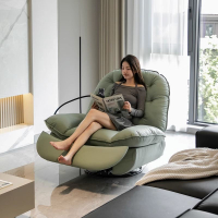 【免運】美雅閣| 電動沙發 單人沙發電動小戶型懶人沙發可睡可躺多功能客廳搖轉躺椅智能沙發
