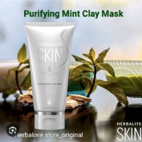 Herbalife Skin Purifying Mint Clay Mask Masker Wajah Sensasi Segar Original