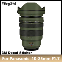 For Panasonic LEICA DG VARIO-SUMMILUX 10-25mm F1.7 Lens Sticker Protective Skin Decal Film Anti-Scra