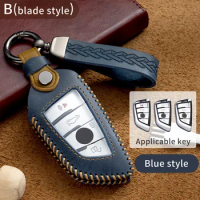 Leather+TPU Car Key Case Cover Key Bag For Bmw F20 G20 G30 X1 X3 X4 X5 G05 X6 Accessories Holder Shell Keychain Protection