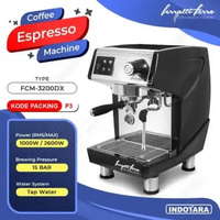 Mesin Kopi Espresso / Espresso Machine Ferratti Ferro [FCM3200DX] Merah