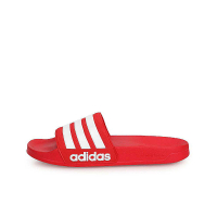 【adidas 愛迪達】拖鞋 男鞋 女鞋 運動 ADILETTE SHOWER 紅 GZ5923(A5123)