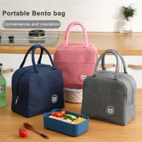 Portable Cooler Bag Ice Pack Lunch Box Insulation Package Insulated Thermal Food Picnic Bags Pouch For Women Kids Children Bag